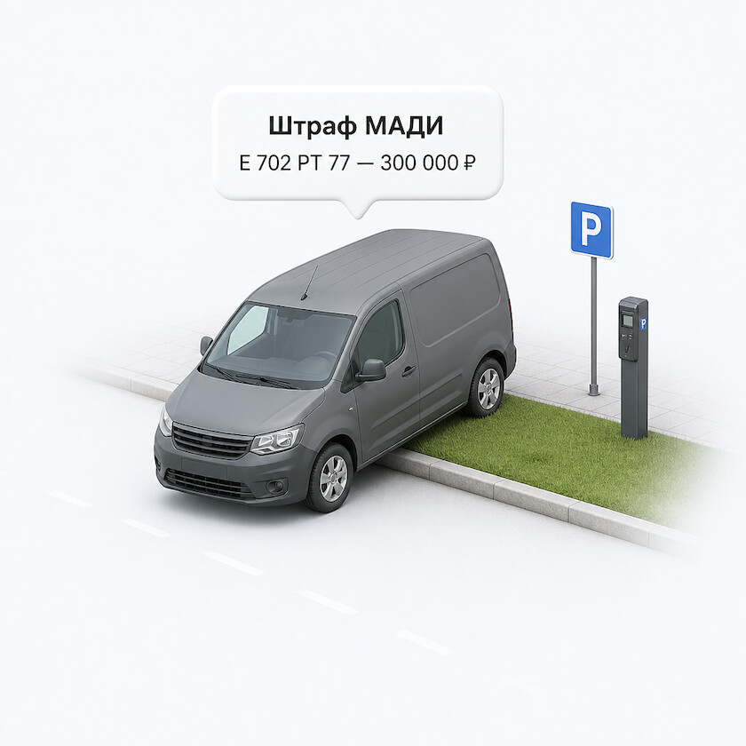 Проверка штрафов МАДИ для автопарка